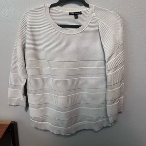 Cable & Gauge 3/4 sleeve sweater